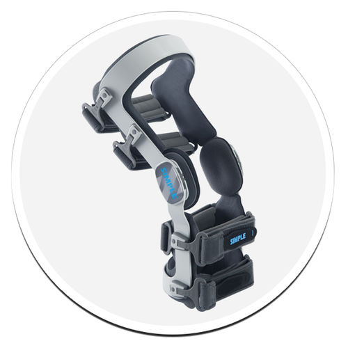 Knieorthese - Dual H1 - Simple Medical - zur Stabilisierung der Kniebänder / S / L