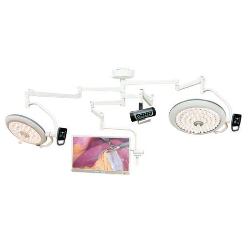 Deckenmontierte OP-Leuchte - KS-7050+C+M(UT) - Shantou Easywell Electronic Technologies - LED / mit 4 Armen / 220 V / 50 Hz