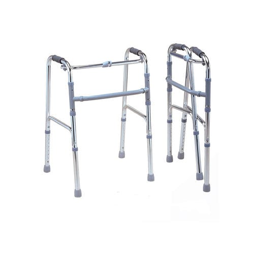 Höhenverstellbares Gehgestell - KR913L - Zhenjiang Kangrui Rehabilitation Equipment Co., Ltd. - zusammenklappbar