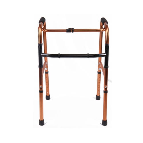 Höhenverstellbares Gehgestell - KR919L  - Zhenjiang Kangrui Rehabilitation Equipment Co., Ltd. - zusammenklappbar