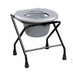 Duschstuhl ohne Rückenlehne - KR897A - Zhenjiang Kangrui Rehabilitation Equipment Co., Ltd. - Toilette / mit Eimer / zusammenklappbar