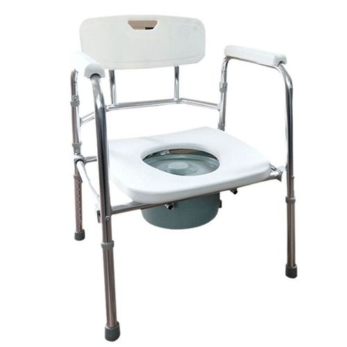 Duschstuhl mit Armlehnen - KRTU-5 - Zhenjiang Kangrui Rehabilitation Equipment Co., Ltd. - Toilette / mit Eimer / mit Rückenlehne