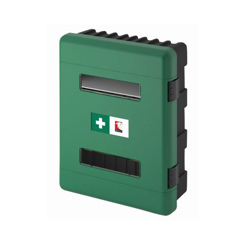 Erste-Hilfe-Schrank - CABT02PG - Bull Products - wandmontiert / grün / 1 Tür
