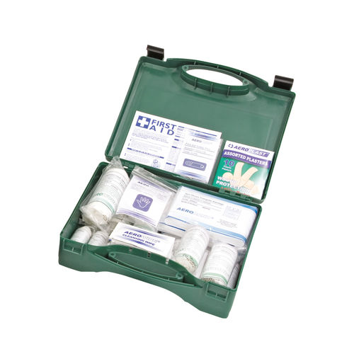 Notfallset - HSE - Bull Products - Erste-Hilfe / mit Handschuh / mt feuchtem Reinigungstuch