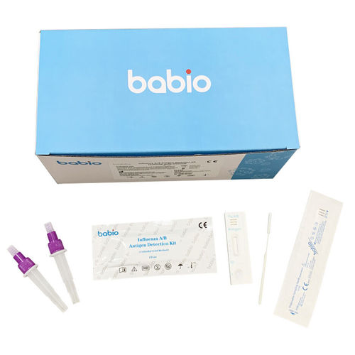 Grippe-Testkit - Jinan Babio Biotech - Influenza A / Influenza B / immunochromatographisch