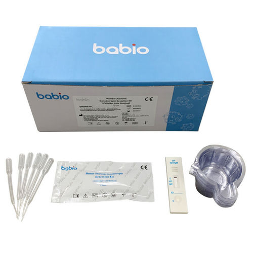Schwangerschafts-Testkit - Jinan Babio Biotech - für Antikörper / hCG / immunochromatographisch