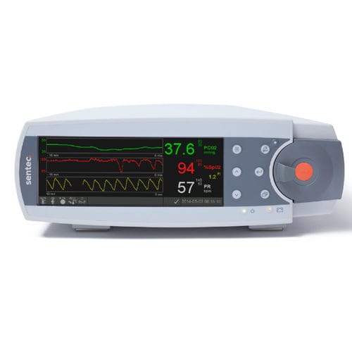 Tischgerät-Patientenmonitor - Sentec - CO2 / SpO2 / für Kliniken