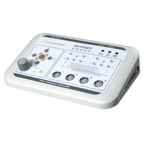 EMG-System / 4 Kanäle - M-TEST-4 - DX-Systems - tragbar / mit Monitoring der evozierten Potentiale