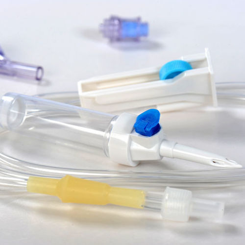 Infusionsset für Insulin - IV01 DF/180 - Sunrise Medical Technology - Polyethylen / Polyvinylchlorid / mit Tropfkammer