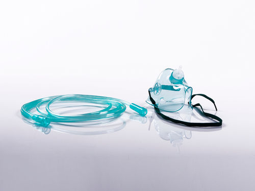 Nichtinvasive Sauerstoffmaske - OM01XL - Sunrise Medical Technology - PVC / transparent / verstellbar