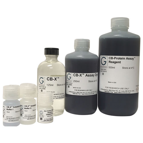 Analysiertes Reagenz - CB-X™  - G-BIOSCIENCES - als Lösung / für Forschungszwecke / für Elektrophorese