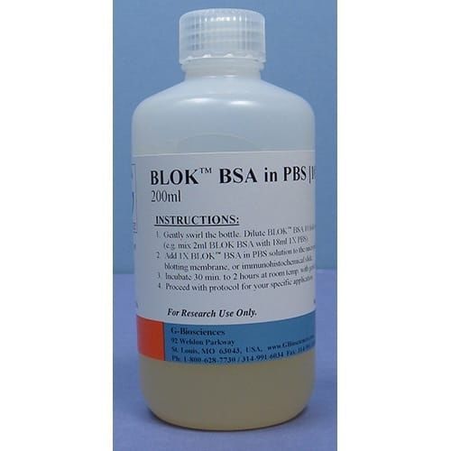 Reagenz / als Lösung - BLOK™ - G-BIOSCIENCES - Albumin aus Rinderserum / Immunohistochimie / Protein