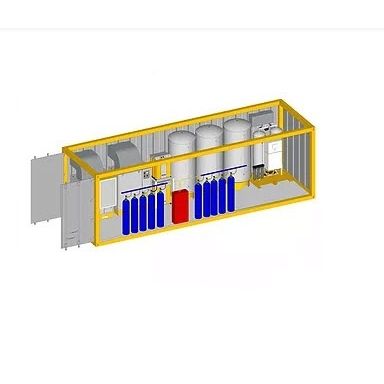 Medizinisch Sauerstoffgenerator - AMEC Industries - Container / Plug-and-Play