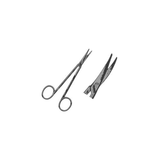 Schere für Augenchirurgie - 05-2710 - Aadab International - für Humanmedizin / gebogen / gerade