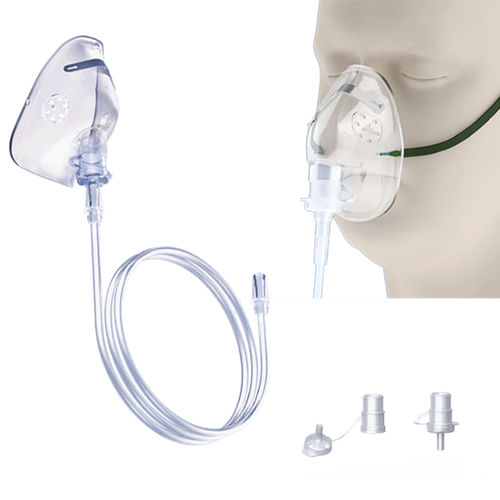 PVC-Sauerstoffmaske - Entie Medica - transparent / verstellbar
