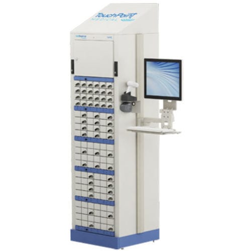 Automatisierter Ausgabeschrank / für Medikamente - medDispense® M - Touchpoint Medical - mit Computer