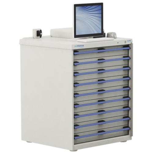 Automatisierter Ausgabeschrank / für Medikamente - medDispense® L - Touchpoint Medical - kompakt