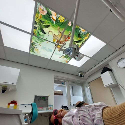 Einbaubeleuchtung - DLC  - DentLed - deckenmontiert / für Krankenhaus / für Zahnärzte