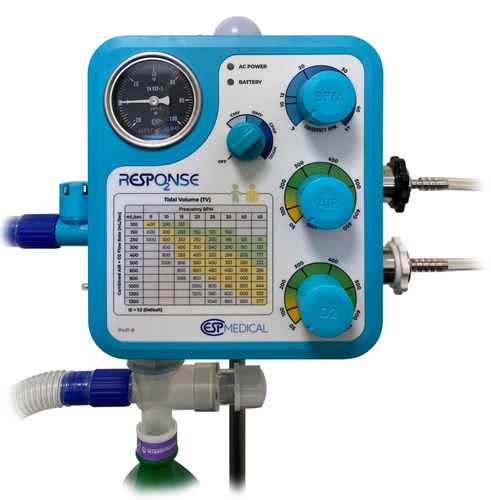 Notfallbeatmungsgerät - RESPO2NSE - ESP Medical  - für Intensivpflege / elektronisch / Transport