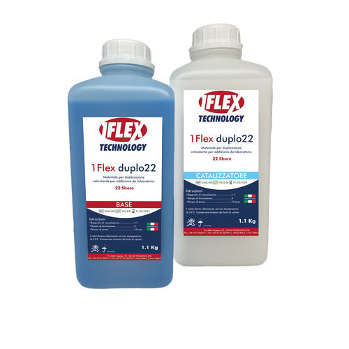 Zahnmedizinisches Material / Silikon - Duplo 22 - 1Flex Technology - für Dentallabor / Duplikator / flüssig