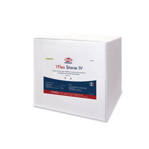 Zahnmedizinisches Material / Gips - Stone IV - 1Flex Technology - Stein / für Zahnprothesen / Pulver
