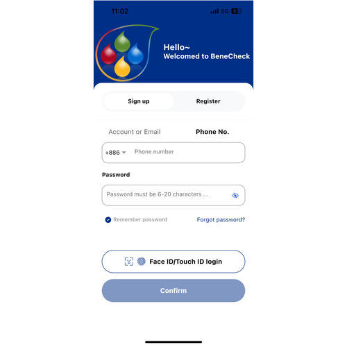 Mobile Applikation / Monitoring - BeneCheck - Shennona - Datenverwaltung / medizinisch