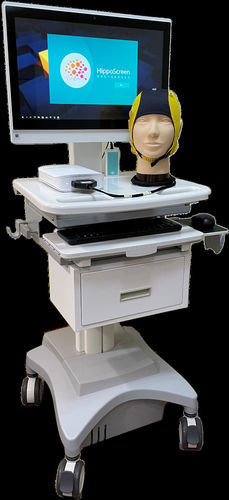 EEG-System / 8 Kanäle - HippoScreen™ - Shennona - EEG für die medizinische Forschung / mit Rollgestell