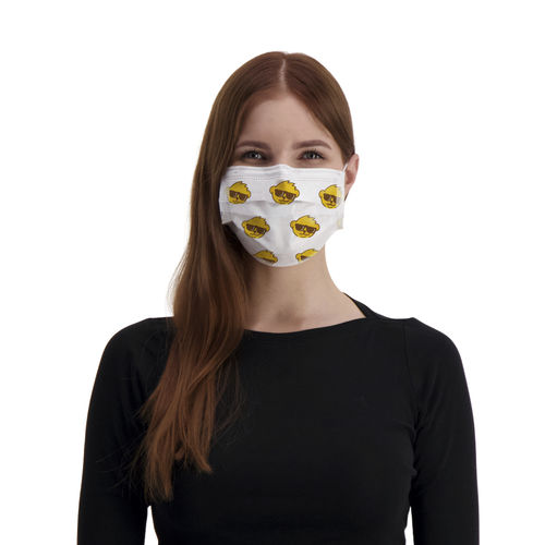 OP-Maske / IIR-Typ - Teddy Bear - Lifa Air - ohne Latex / ohne Glasfasern / für Erwachsene