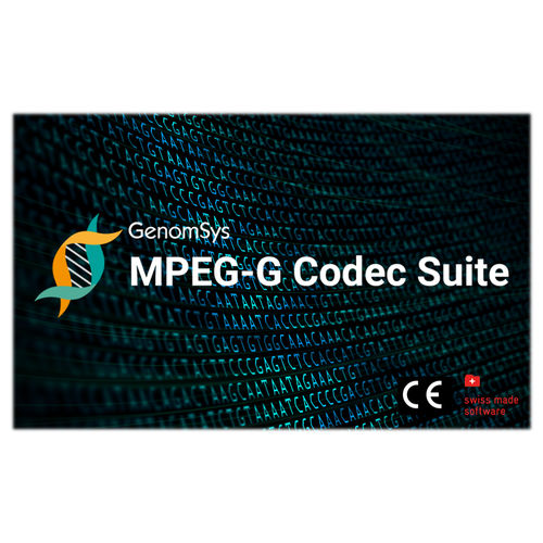 Software für Genomforschung - GenomSys MPEG-G Codec Suite - GenomSys - Analyse / Datenverwaltung / Verwaltung für Patientenberichte