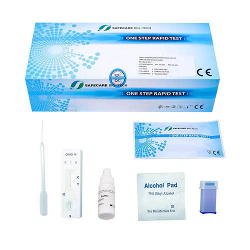 COVID-19-Testkit - Safecare - neutralisierende Abwehrkörper / Serum / Plasma