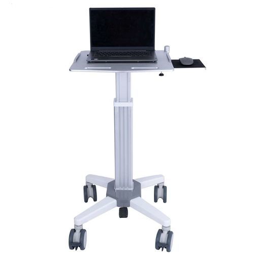 Medizinisch Computerwagen - QingDao Wealthy automation equipment co., Ltd - für Laptop / höhenverstellbar / gesichert