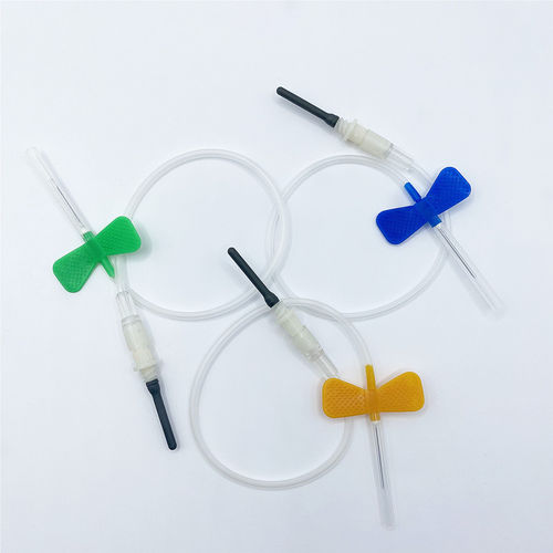 Nadel für Punktionen - HeBei ChaoRan Medical Instruments - steril / mit Flügel / 22G
