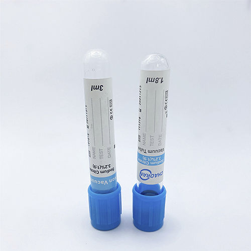 Labor-Reagenzglas - HeBei ChaoRan Medical Instruments - Blut / Polyethylen / zur Probenlagerung
