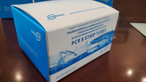 Labor-Reagenzglas - HeBei ChaoRan Medical Instruments - für PCR / mit V-förmigem Boden / Polypropylen
