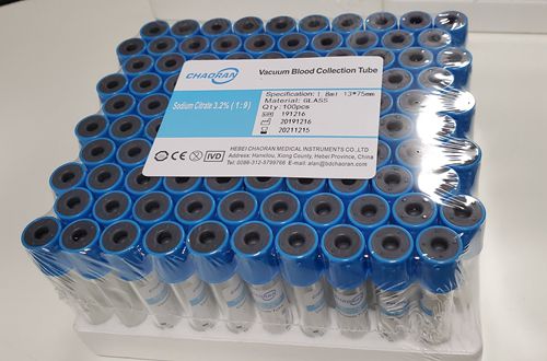 Labor-Reagenzglas - HeBei ChaoRan Medical Instruments - Blut / Polyethylen / zur Probenlagerung