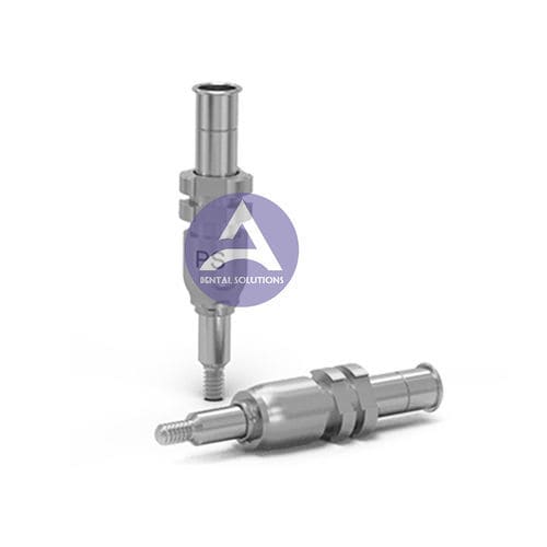 Implantat-Abutment / Titan - ANGELS Dental Implant Solutions Center - Kunststoff / mit Innenverbindung / gerade