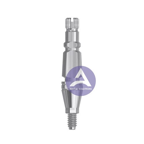 Implantat-Abutment / Titan - ANGELS Dental Implant Solutions Center - mit Innenverbindung / gerade