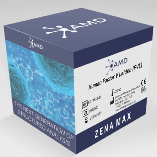 Thrombophilie-Testkit - Zena Max - Advanced Molecular Diagnostics Ltd. - Glutamin / Gene / SNP