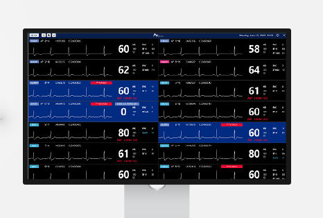 Patch-Patientenmonitor - ATP-T70 - ATsens Co., Ltd. - Wearable / EKG / für Kliniken