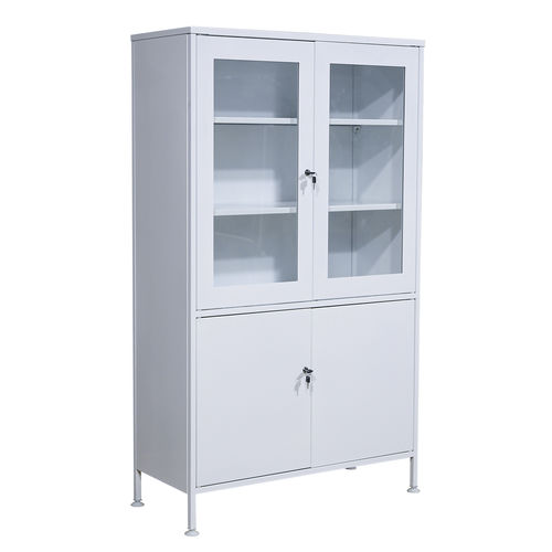 Abstellschrank - SHM-2S - Zapovit - für Instrumente / für OP-Bereich / mit Regal