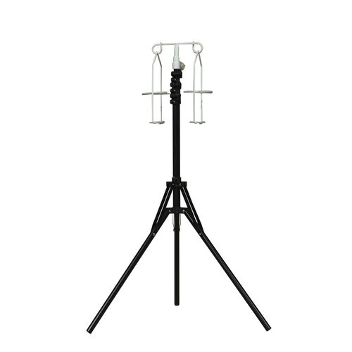 Infusionsständer / 2 Haken - SHDV-S - Zapovit - teleskopisch / zusammenklappbar
