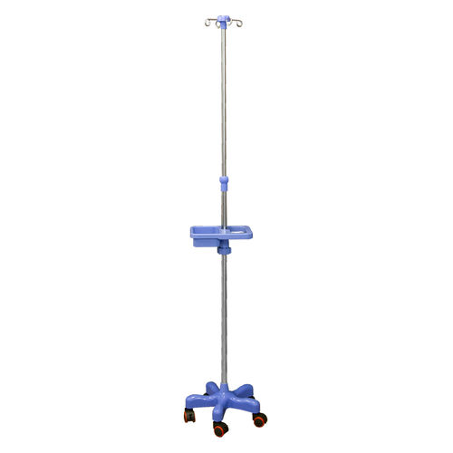 Infusionsständer auf Rollen - SHDV-L - Zapovit - 4 Haken