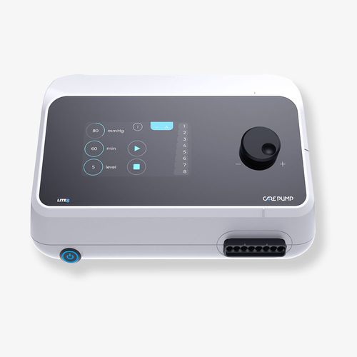 Bein-Kompressionstherapiegerät - Lite8 - CarePump - Tischgerät / 8 unabhängige Zellen