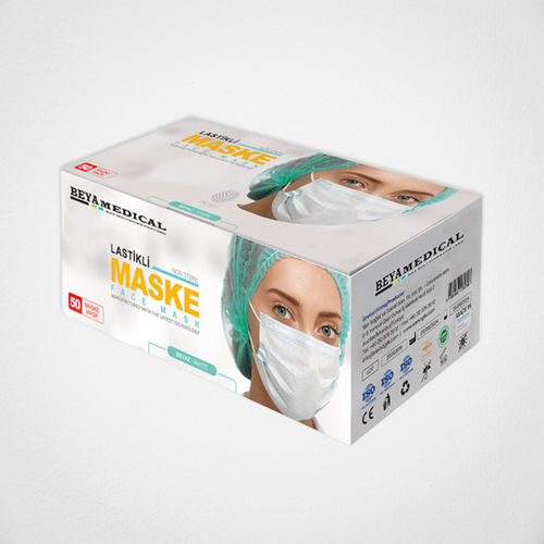 OP-Maske / Polypropylen - BEYA Medical - ohne Glasfasern / für Erwachsene / 50er-Packung