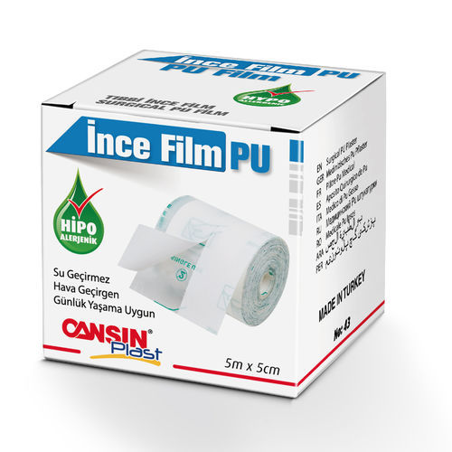 Polyurethan-Hautpflaster - 43 - Cansin Healthcare Industrial & Trade - hypoallergen / wasserdicht