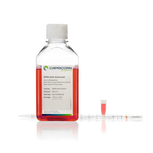 Reagenz / foetales Kalbfleischserum - RPMI-ADV-500ML - Capricorn Scientific GmbH - für Zellkultur