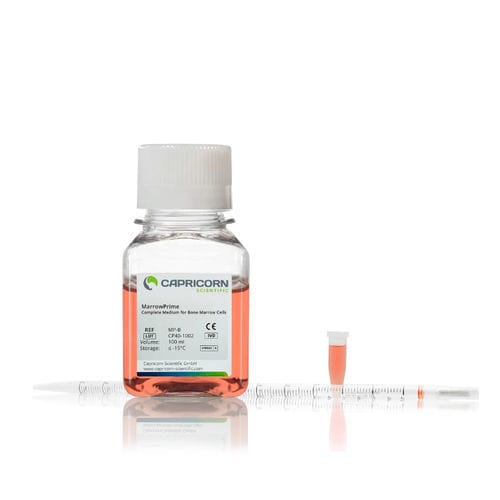 Reaktives Milieu - MarrowPrime - Capricorn Scientific GmbH - foetales Kalbfleischserum / Wachstumsfaktor / Zytogenetisch