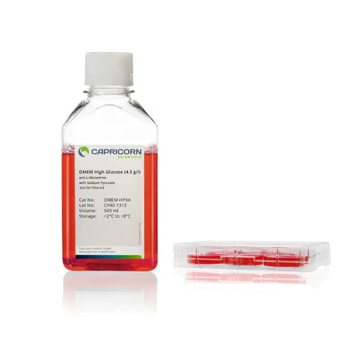 Wachstumsmilieu-Reagenz - DMEM-HPXA - Capricorn Scientific GmbH - DMEM / für Zellkultur / flüssig