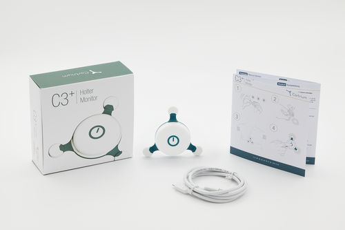 Langzeit-EKG / 3 Kanäle - C3+ - Cortrium - USB / kabellos