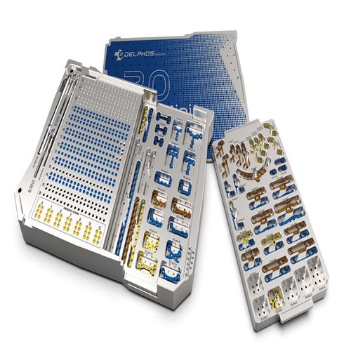 Schädel-Kiefer-Gesichtschirurgie-Instrumentenset - System D Mini S - 2.0mm - Delphos Implants